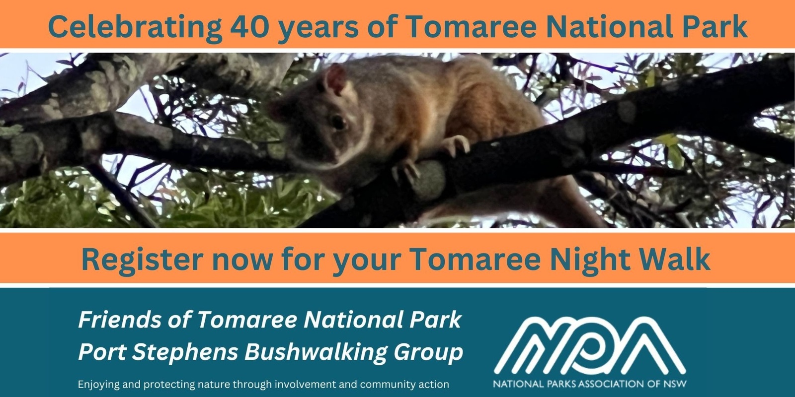 Banner image for Tomaree Night Walks 2024