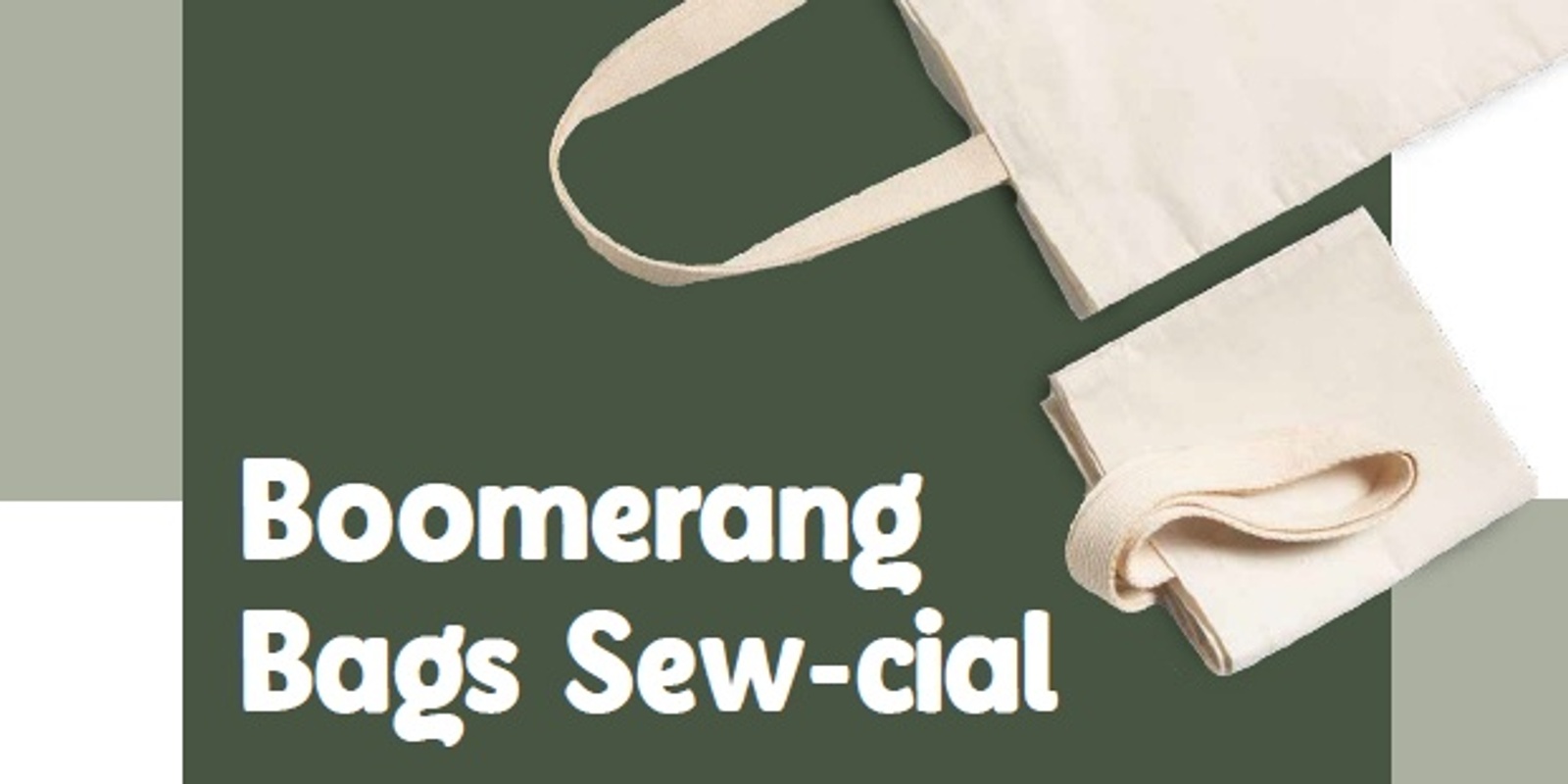 Banner image for Plastic Free July: Boomerang Bags Sew-cial 