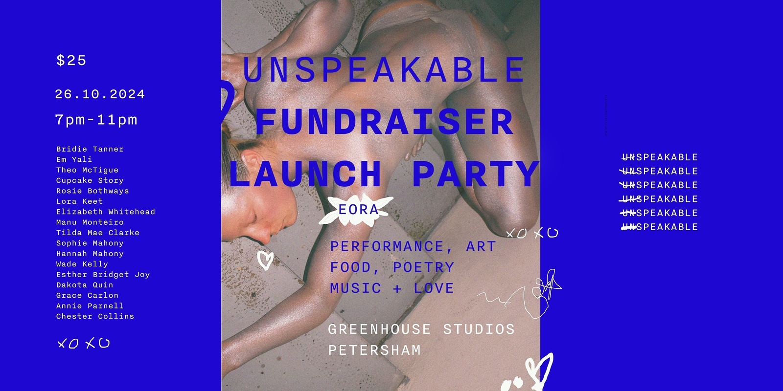 Banner image for EORA (Sydney) Unspeakable Fundraiser Launch Party