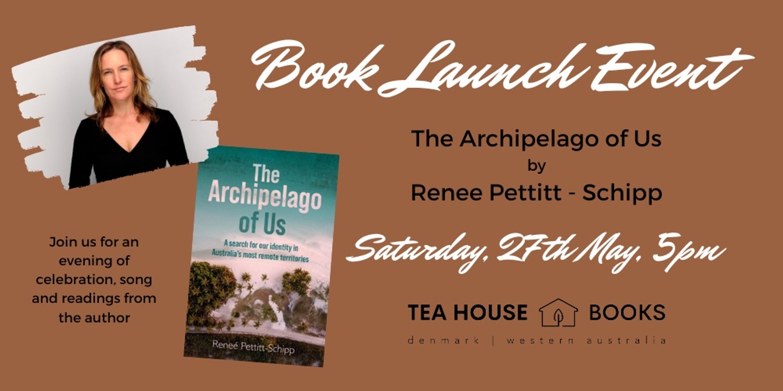 Banner image for Book Launch Celebration - The Archipelago of Us by Renee Pettitt-Schipp