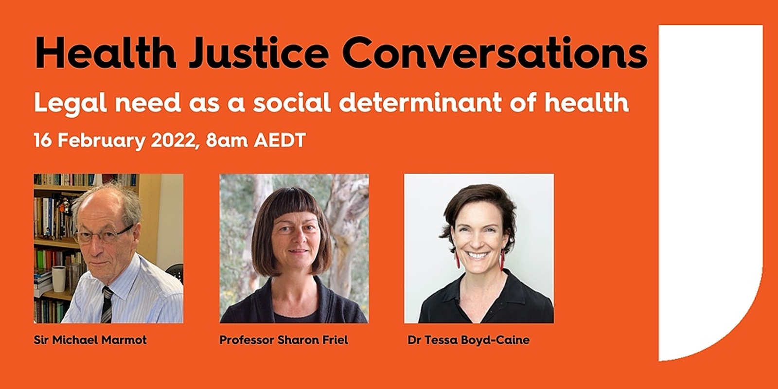 Banner image for Webinar recording: Health Justice Conversation - Legal need as a social determinant of health