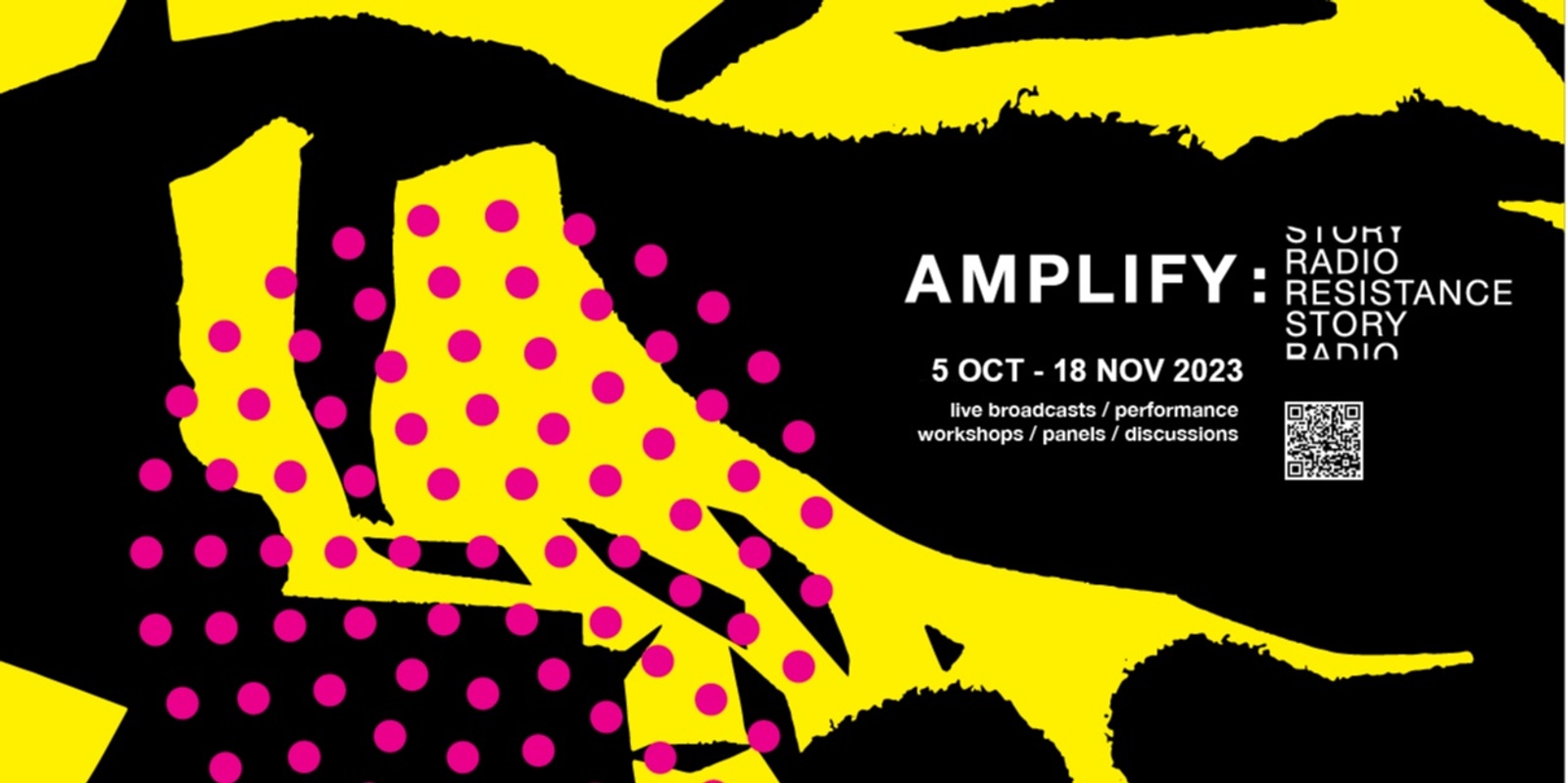 Banner image for Splinter Orchestra, Pirate Radio Panel, Futuring Activism workshop >> Amplify: Story, Resistance, Radio 