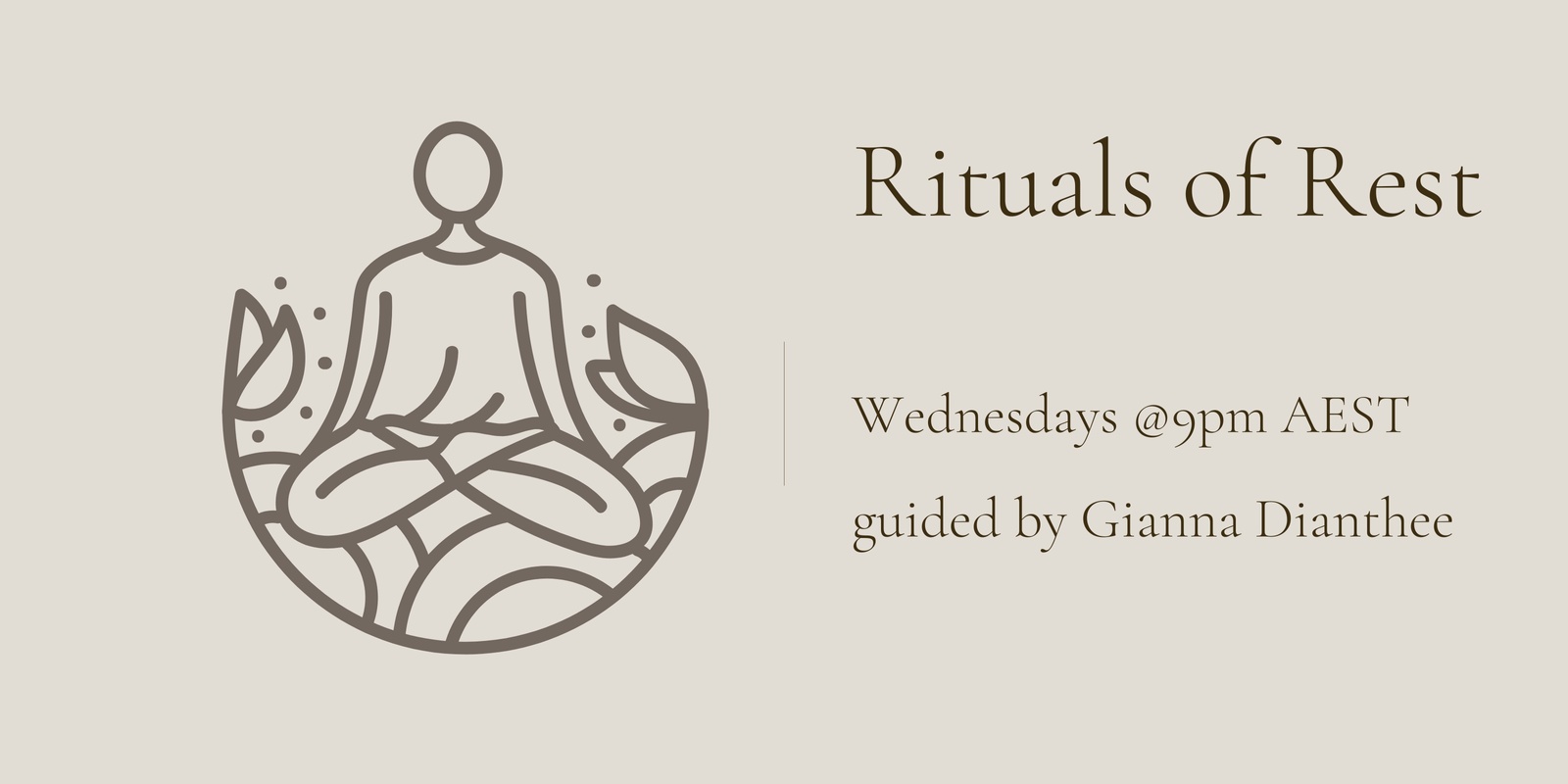 Banner image for Rituals of Rest