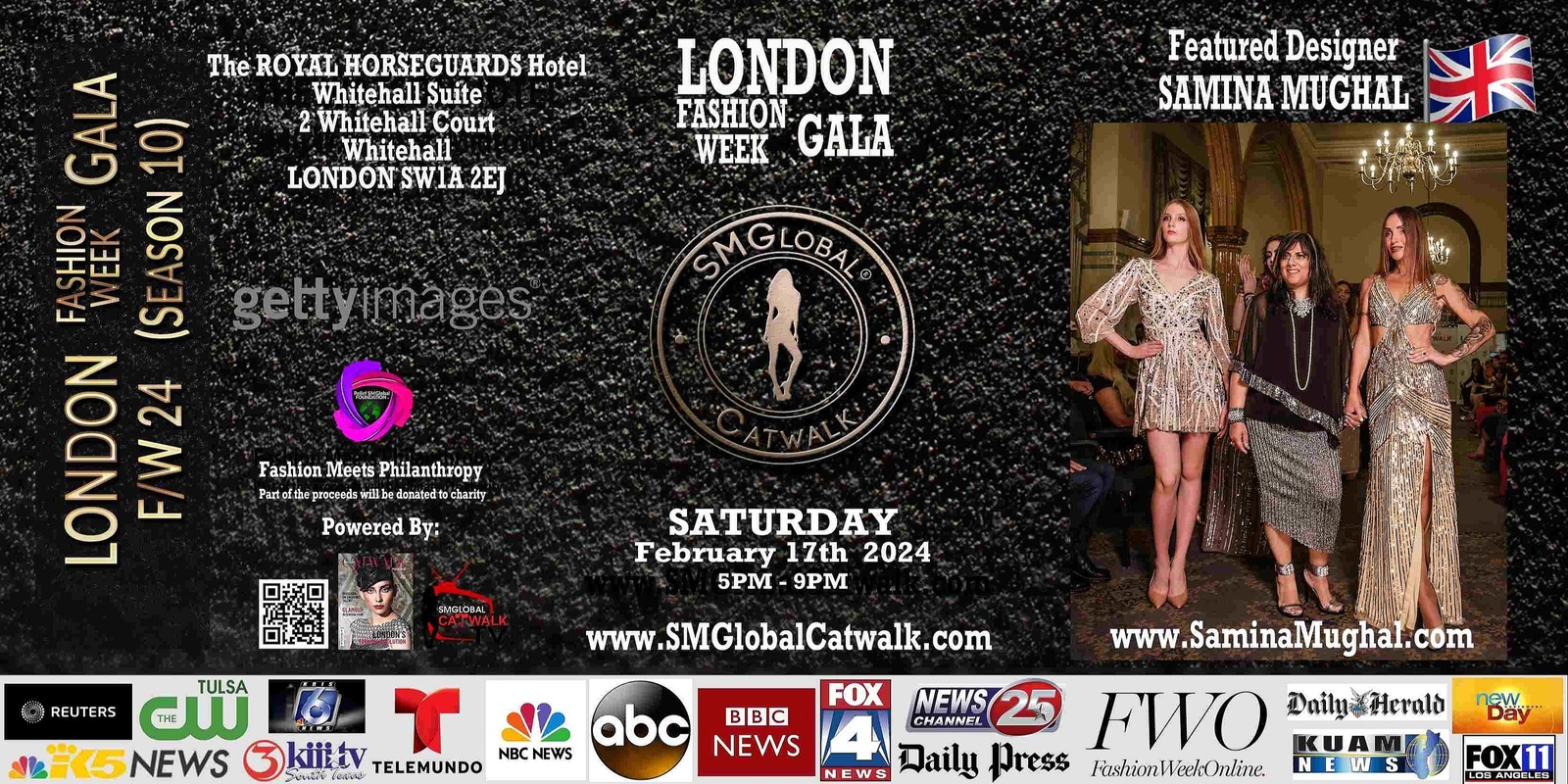 Banner image for LONDON Fashion GALA (F/W 24) – Saturday February 17th, 2024 