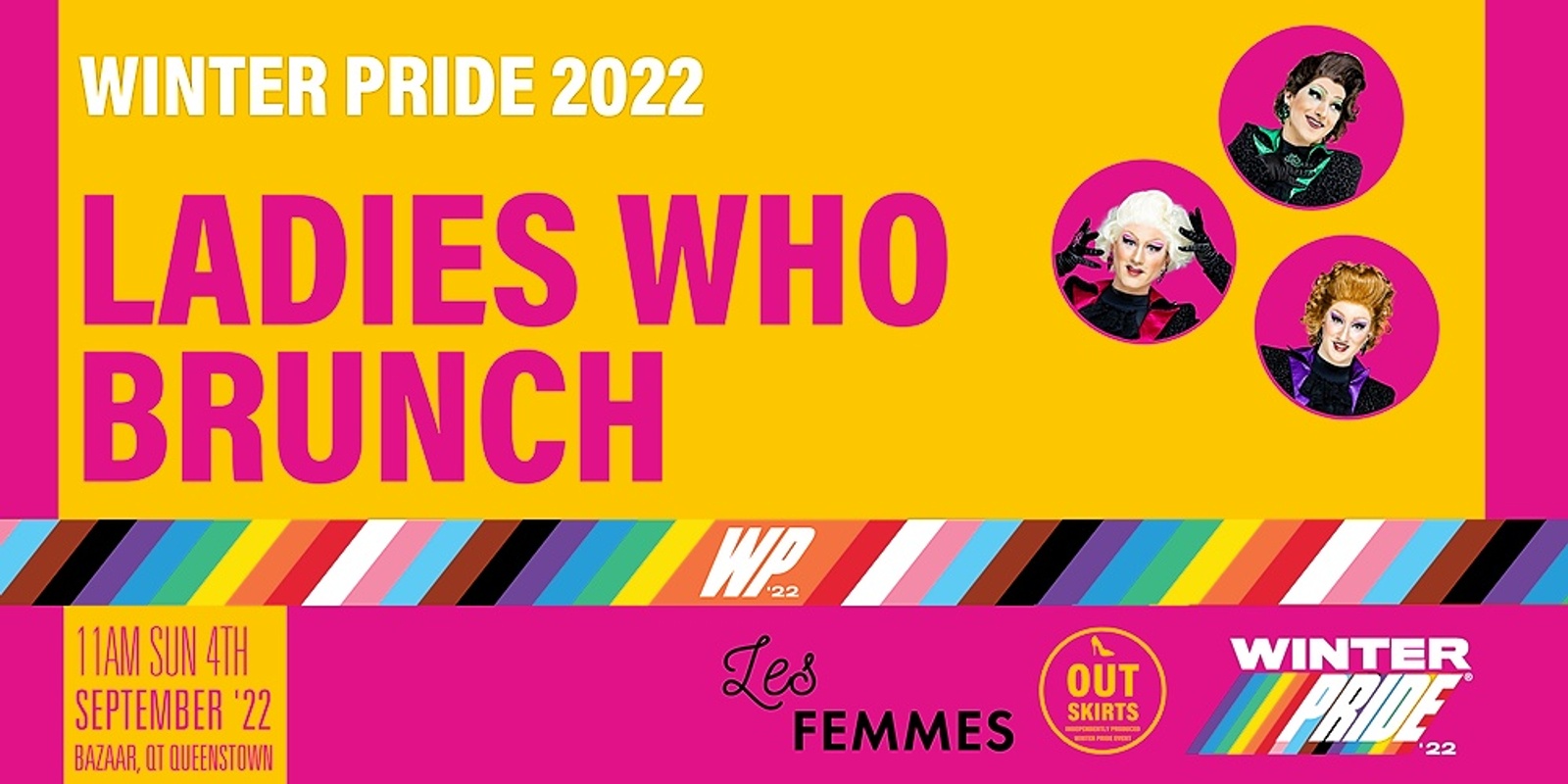 Banner image for Ladies Who Brunch: Drag Brunch with Les Femmes WP'22