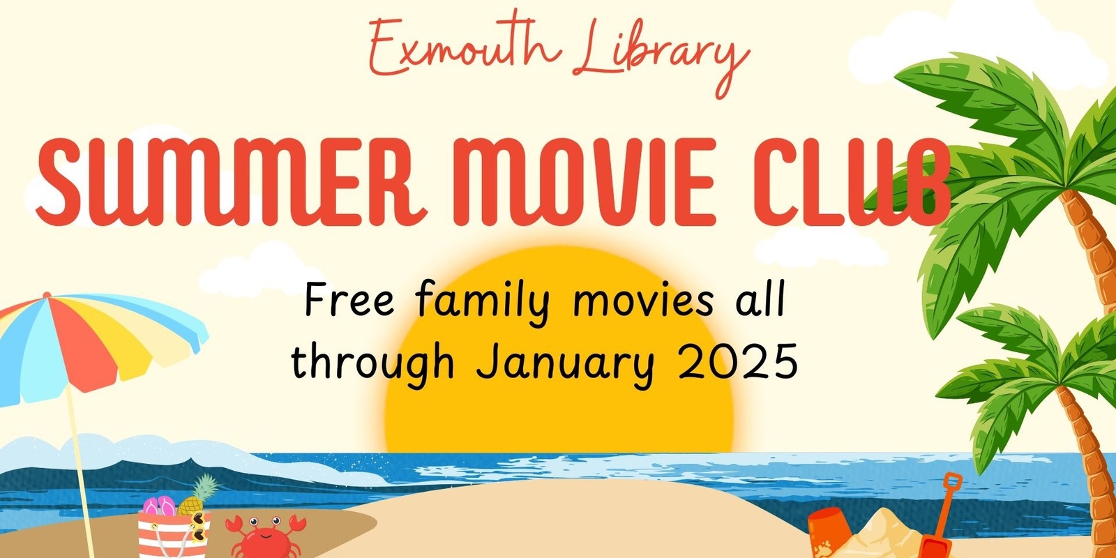 Banner image for Exmouth Library Summer Movie Club