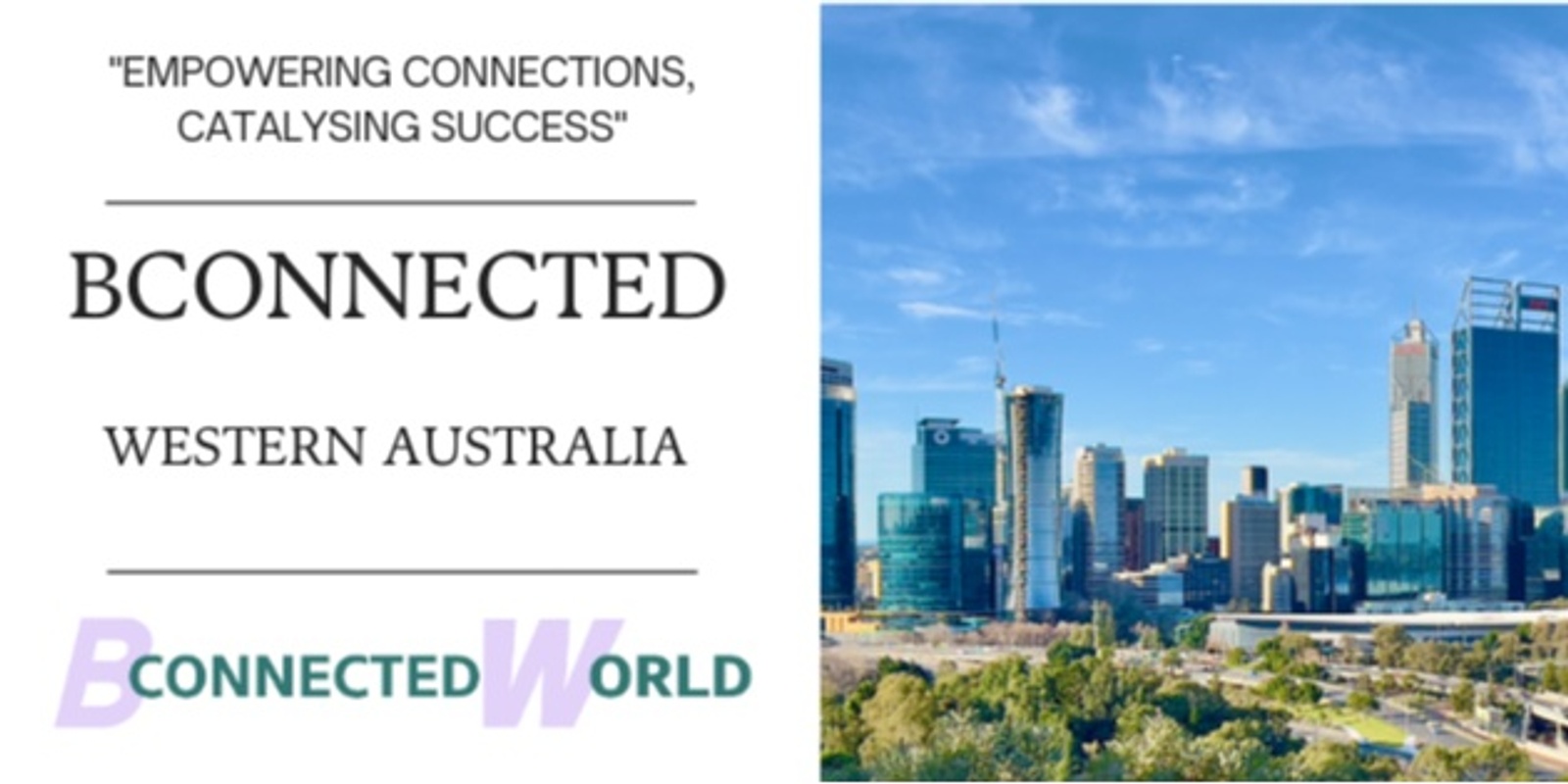 Banner image for Bconnected Networking Perth WA