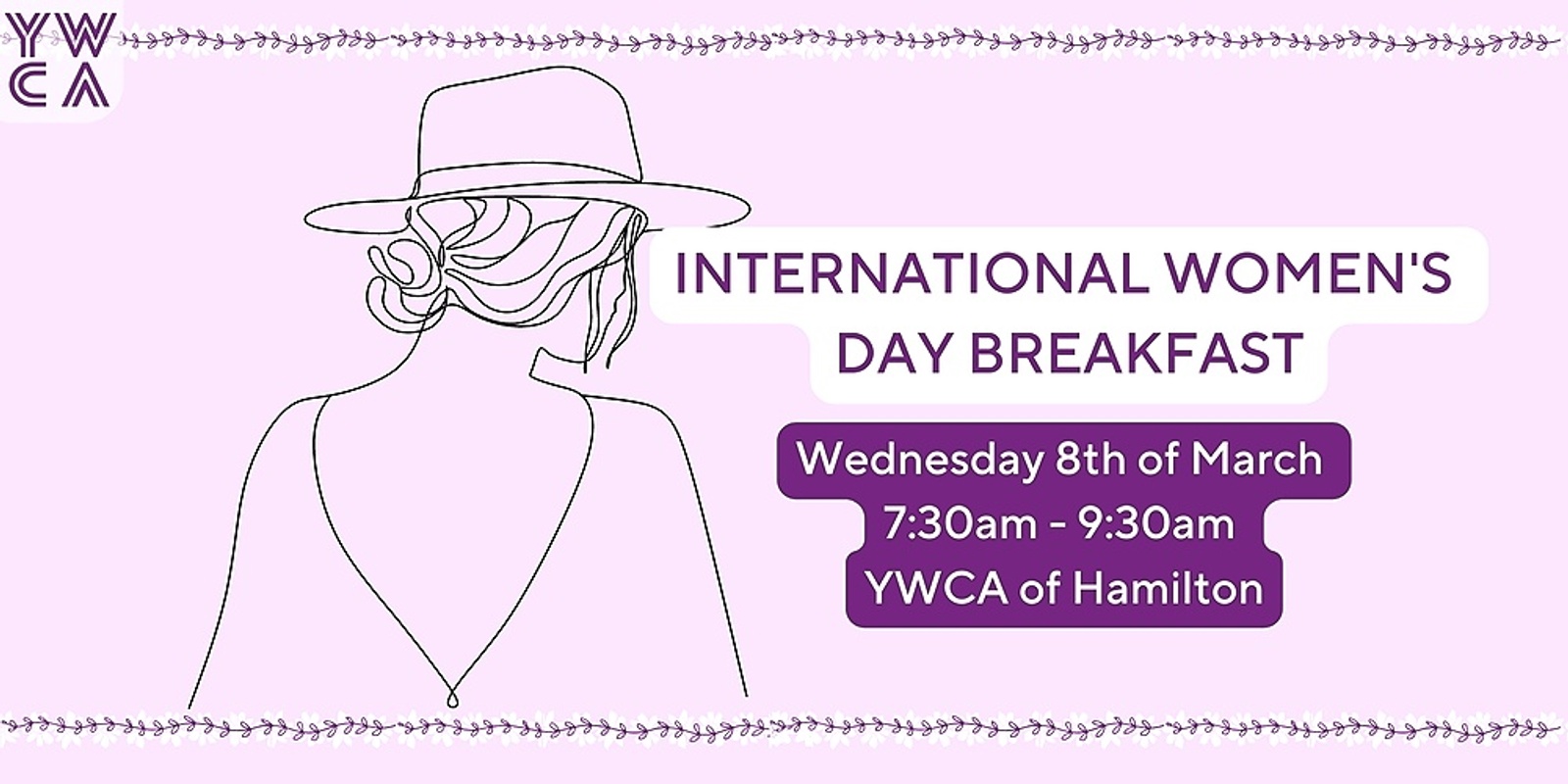 Banner image for International Women's Day Breakfast 2023