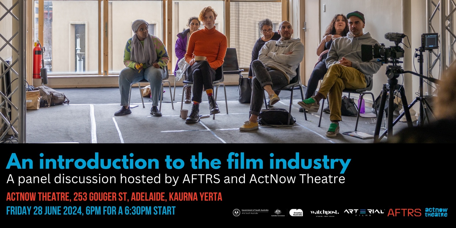 Banner image for Panel Discussion: An Introduction to the Film Industry