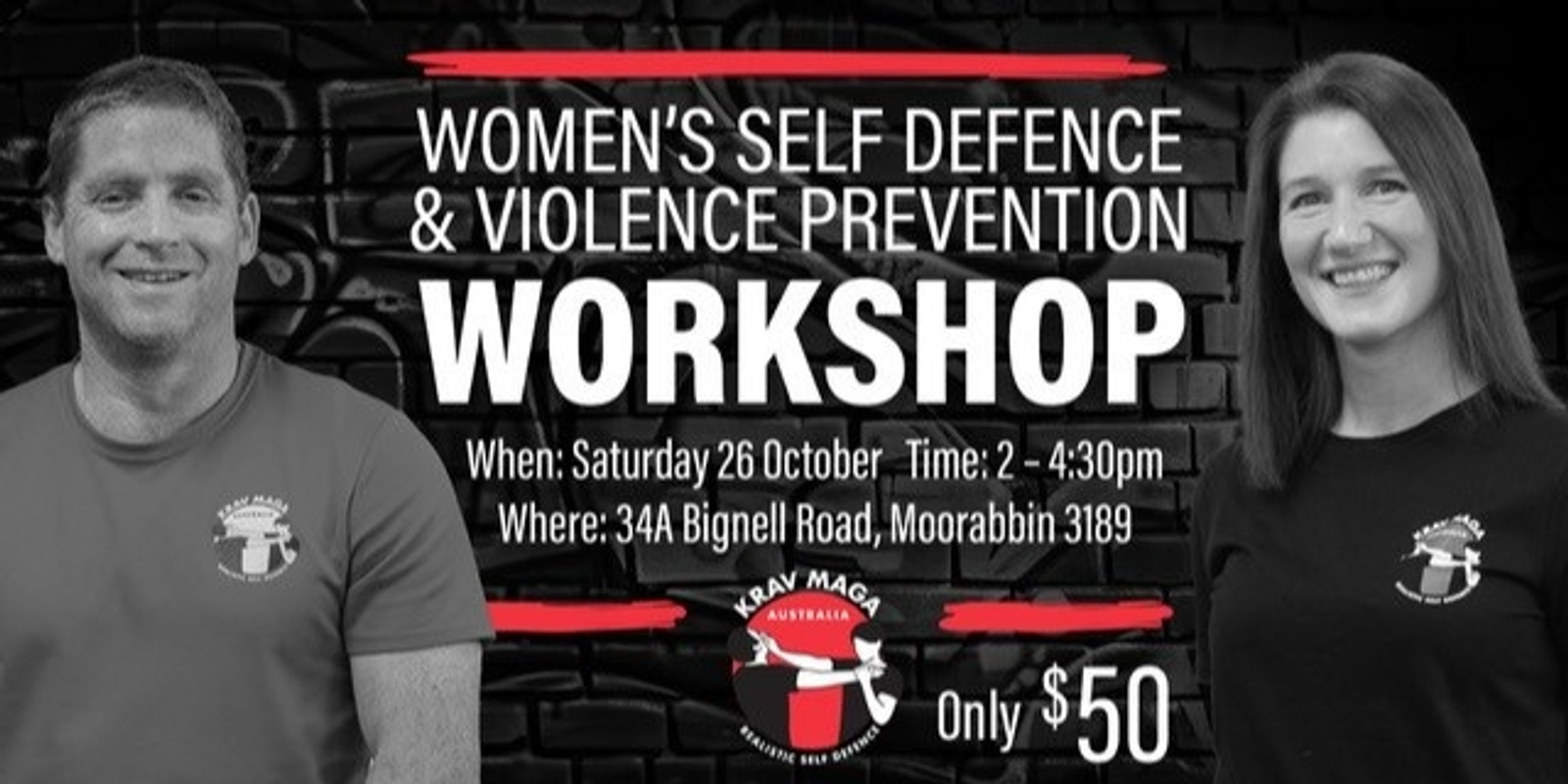 Banner image for Women's Self Defence and Violence Prevention Workshop