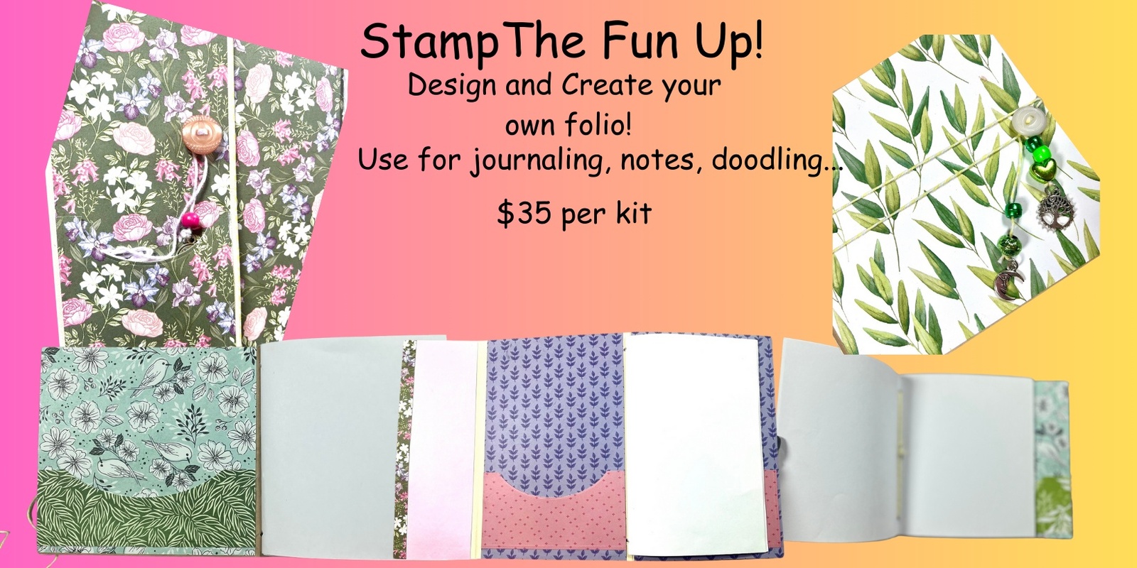 Banner image for Stamp The Fun Up Folio Workshop