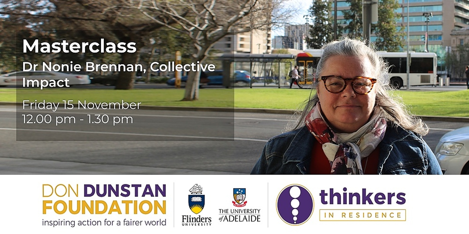 Banner image for Masterclass: Collective Impact with Dr Nonie Brennan