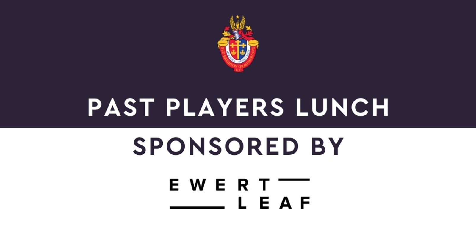 Banner image for 2024 | Past Players Lunch - R6 v Old Scotch