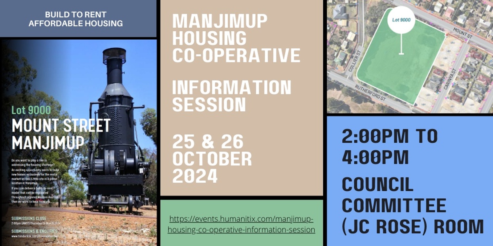 Banner image for Manjimup Housing Co-operative Information Session