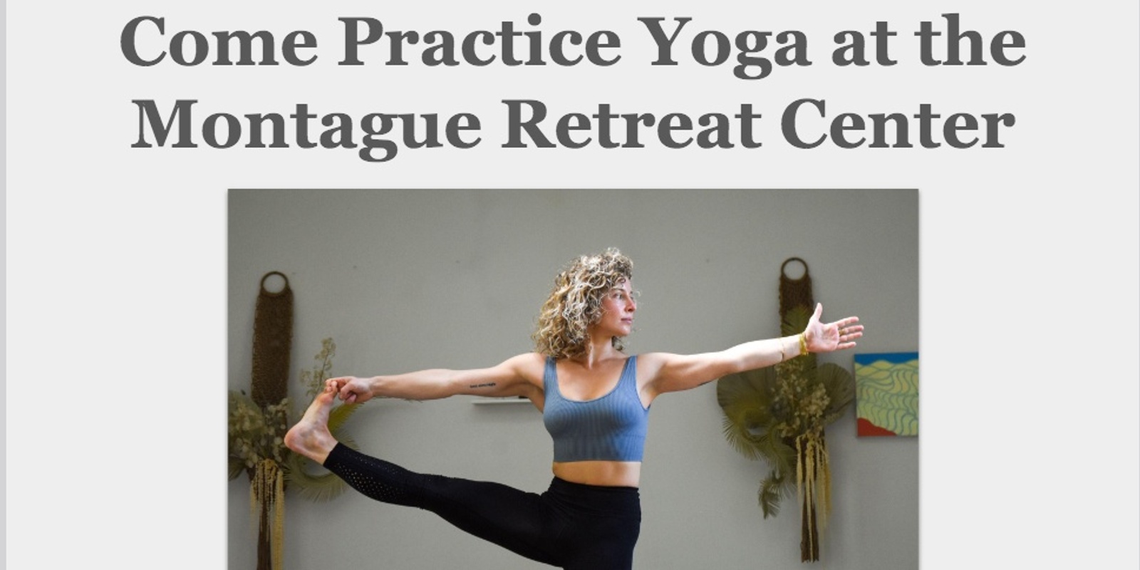 Banner image for Yoga with Maddie Fega at the MRC