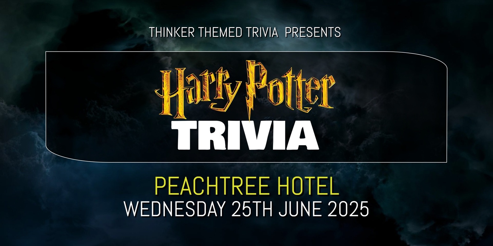 Banner image for Harry Potter Trivia 2025 - Peachtree Hotel