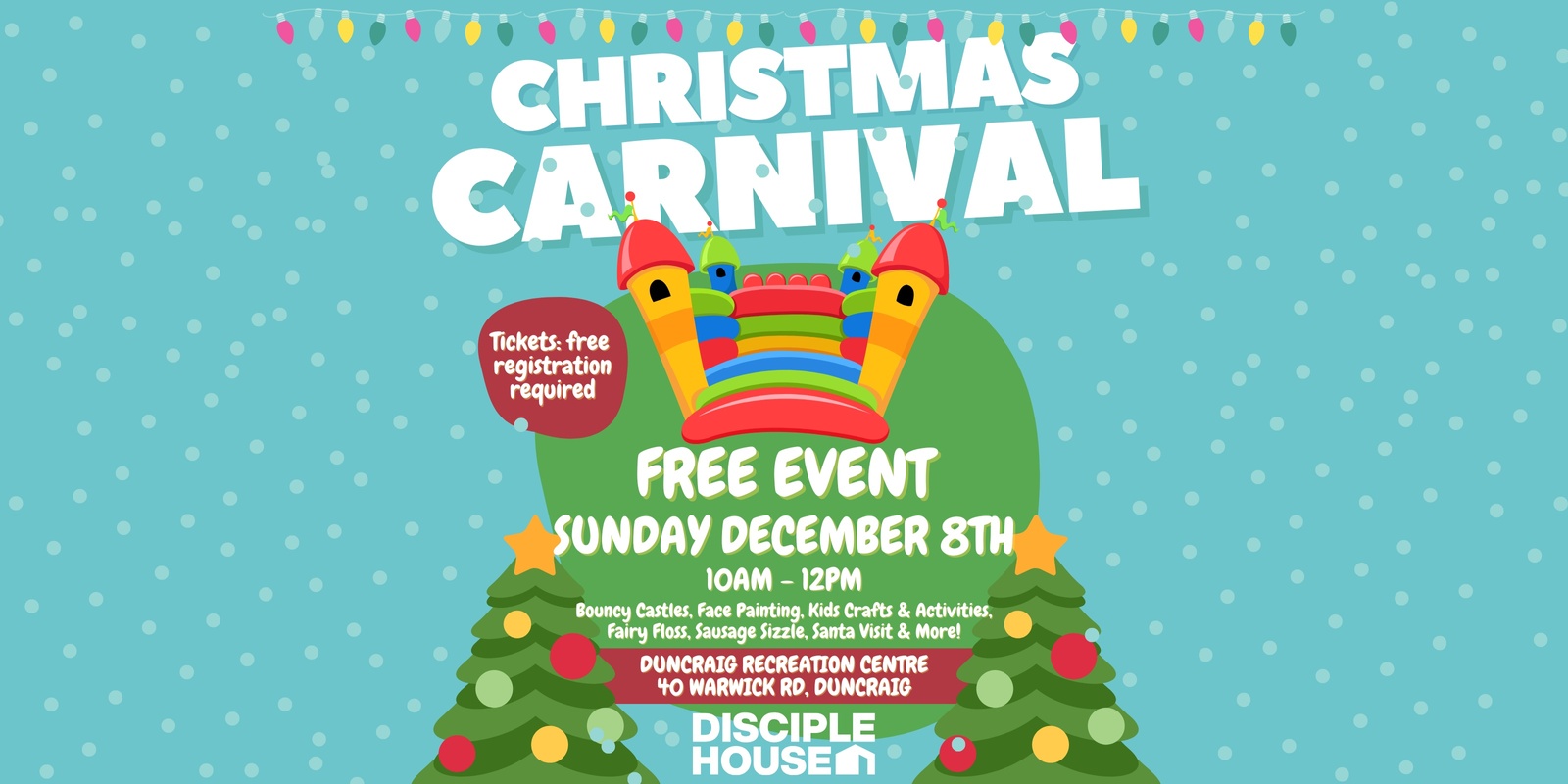 Banner image for Disciple House: Christmas Carnival