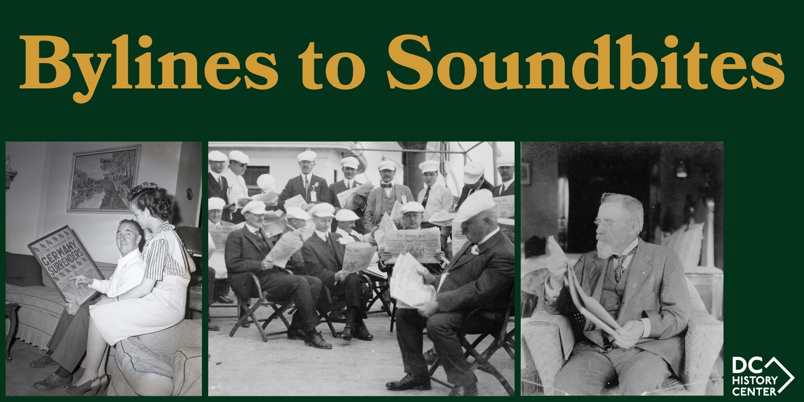 Banner image for Bylines to Soundbites: A Holiday Party and Program