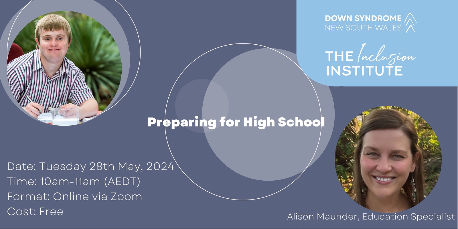 Banner image for Inclusive Education Workshop - Preparing for High School
