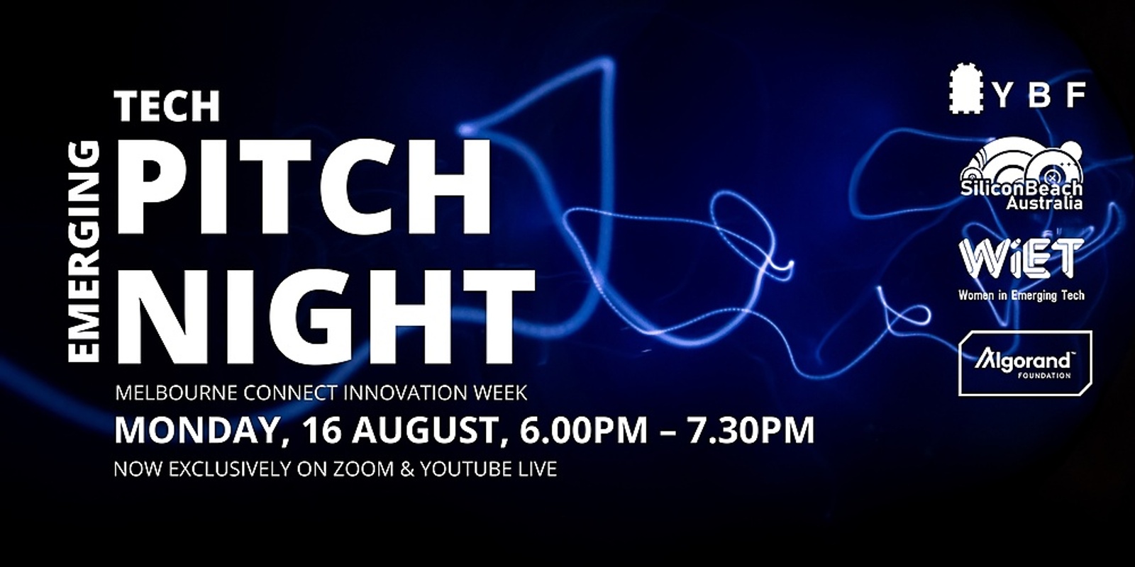 Banner image for Emerging Tech Pitch Night at Melbourne Connect Innovation Week