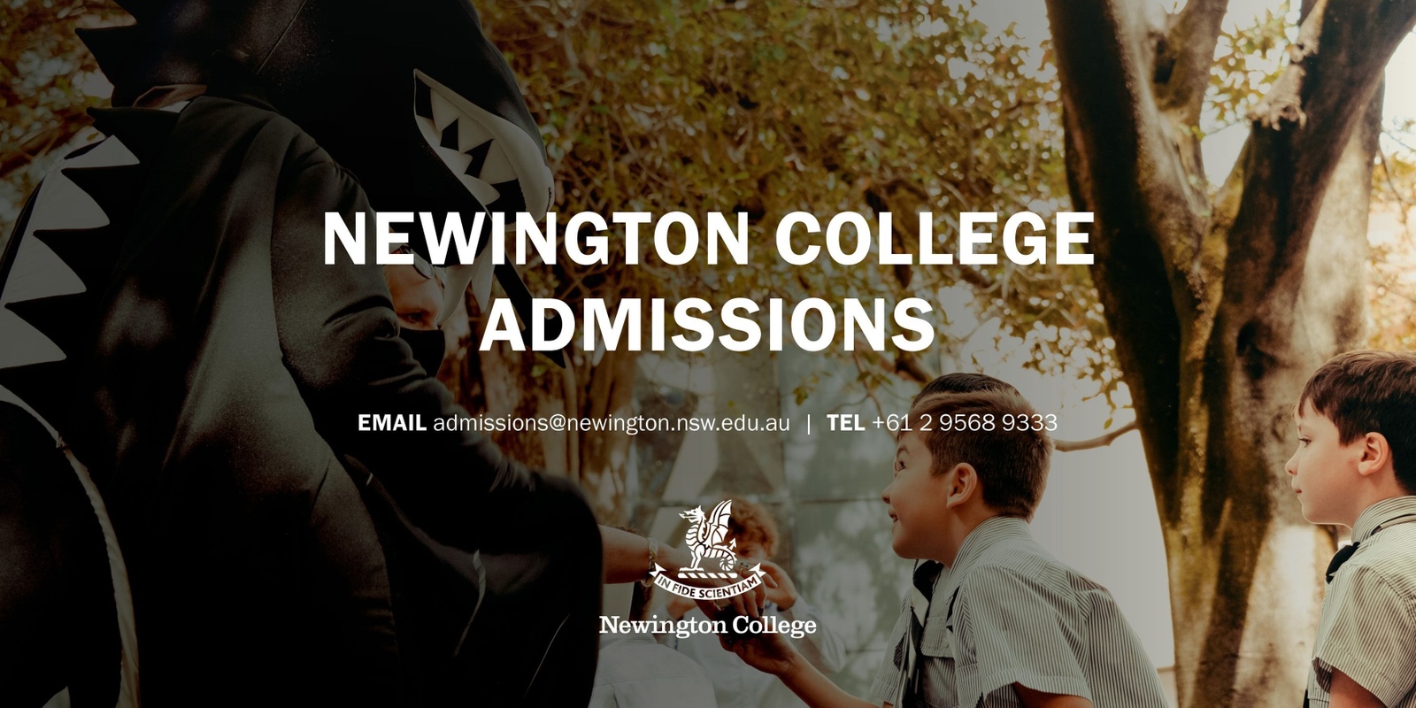 Banner image for Newington College: 2024 Early Learning Centre Admissions