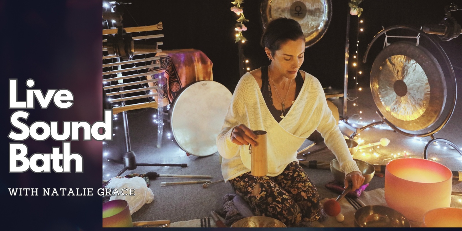 Banner image for Sound Bath - Relaxing guided sound meditation for balance