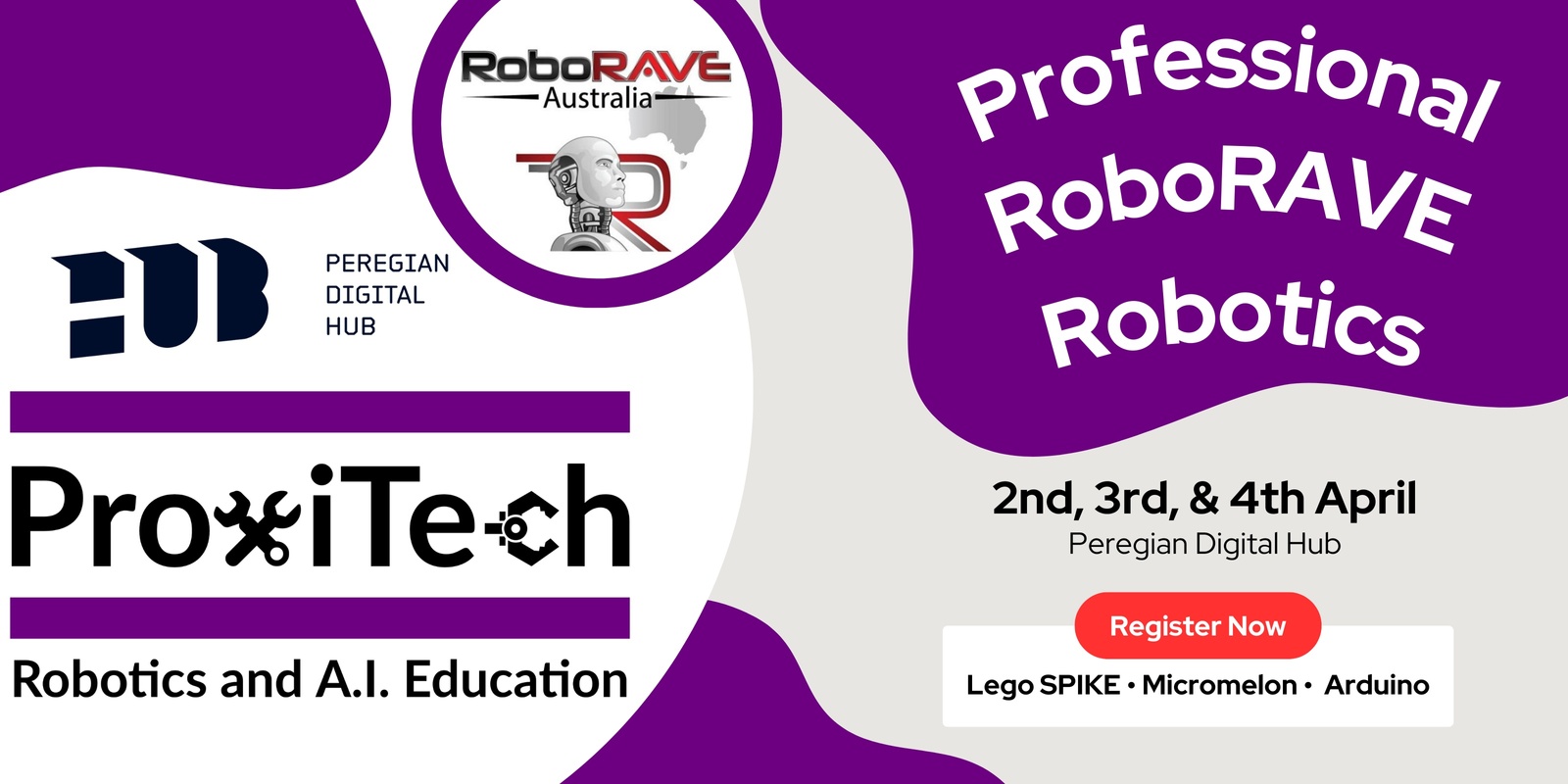 Banner image for Professional RoboRAVE Robotics @ Peregian Digital Hub