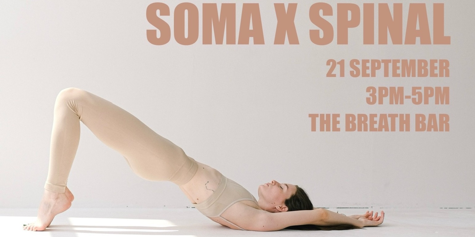 Banner image for SOMA X SPINAL Somatic Breath & Movement Meets Spinal Energetics