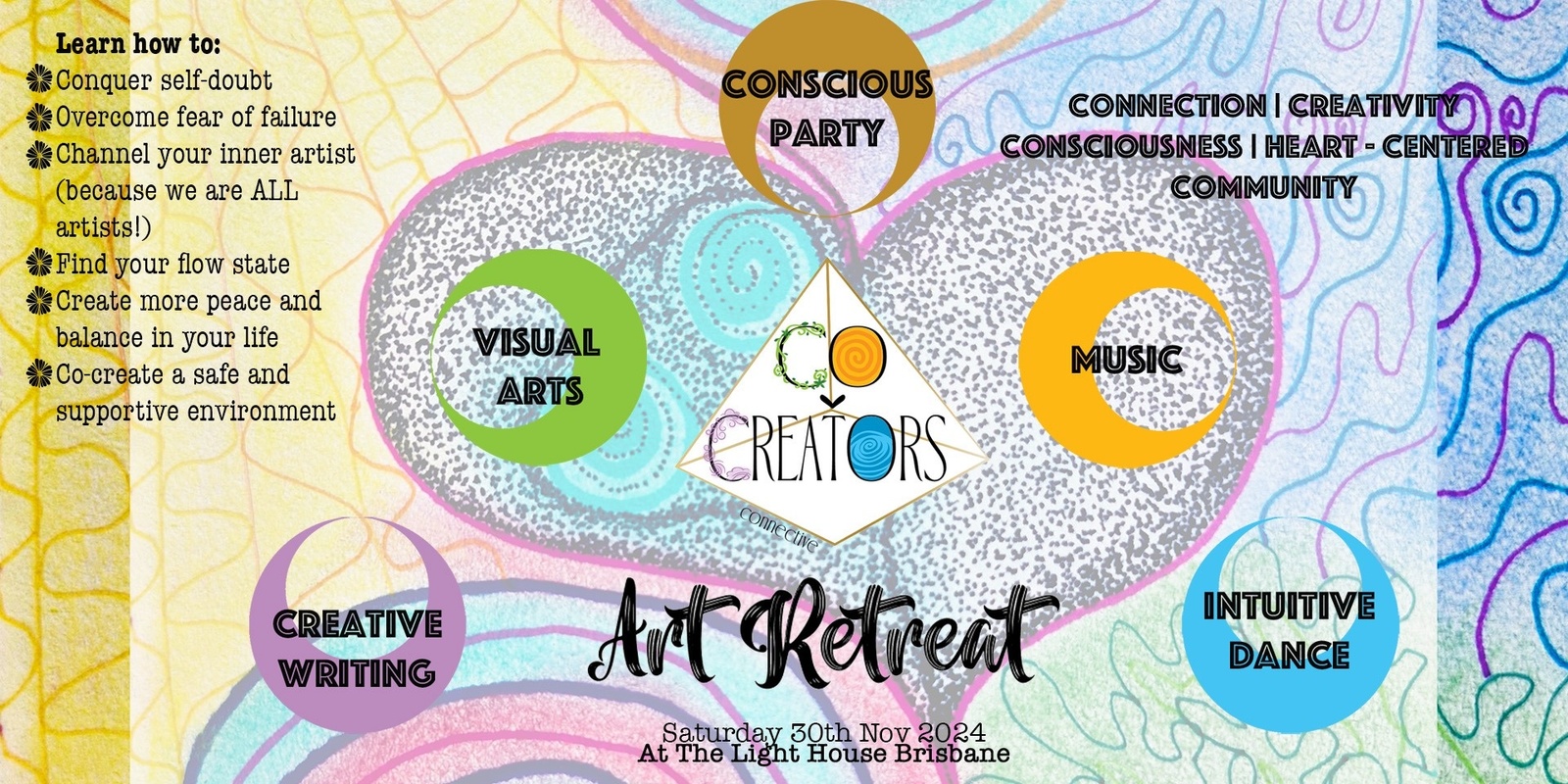 Banner image for Co-Creators Art Retreat