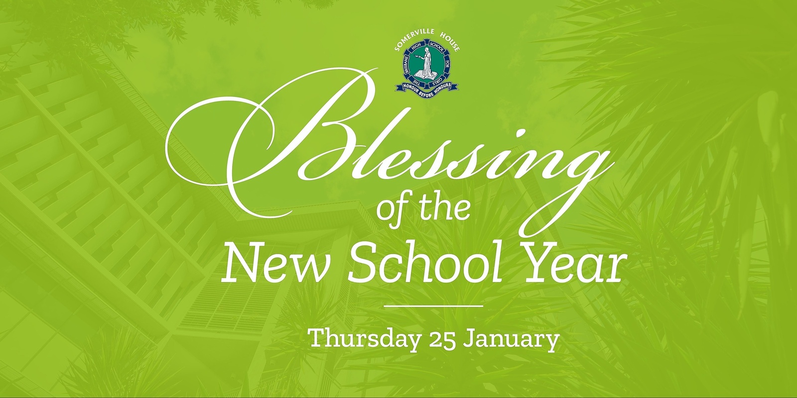 Banner image for Blessing of the New School Year 2024
