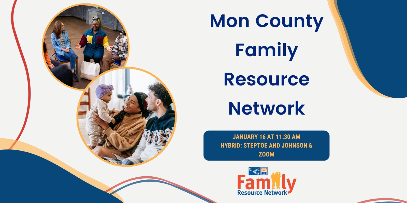 Banner image for January 2025 Mon County Family Resource Network 