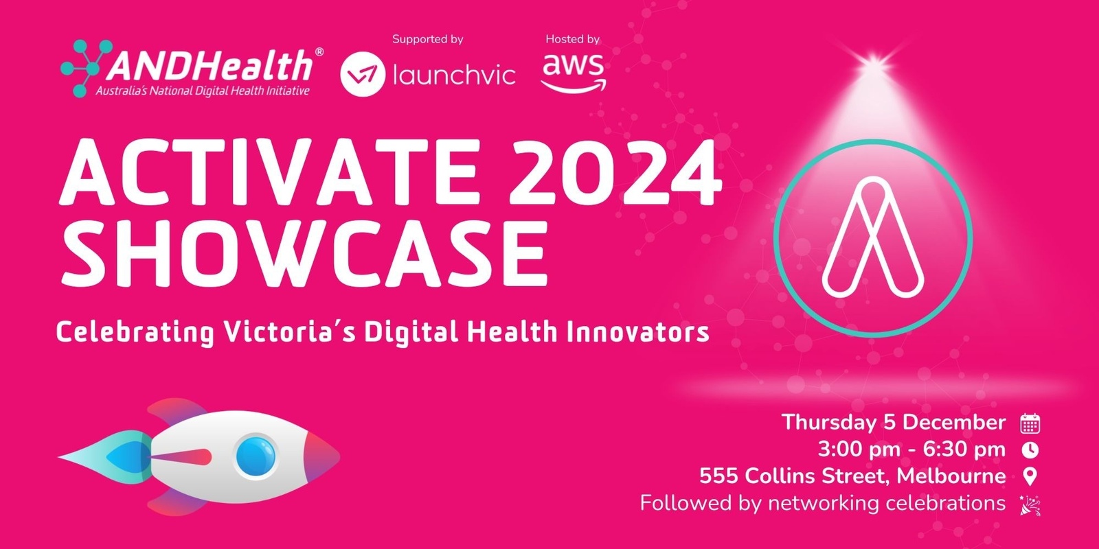 Banner image for ACTIVATE 2024 SHOWCASE: Celebrating Victoria’s Digital Health Innovators