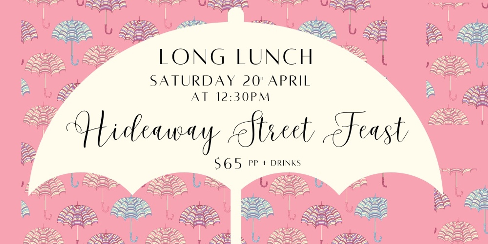 Banner image for Ladies Who Lunch RSVP confirmation