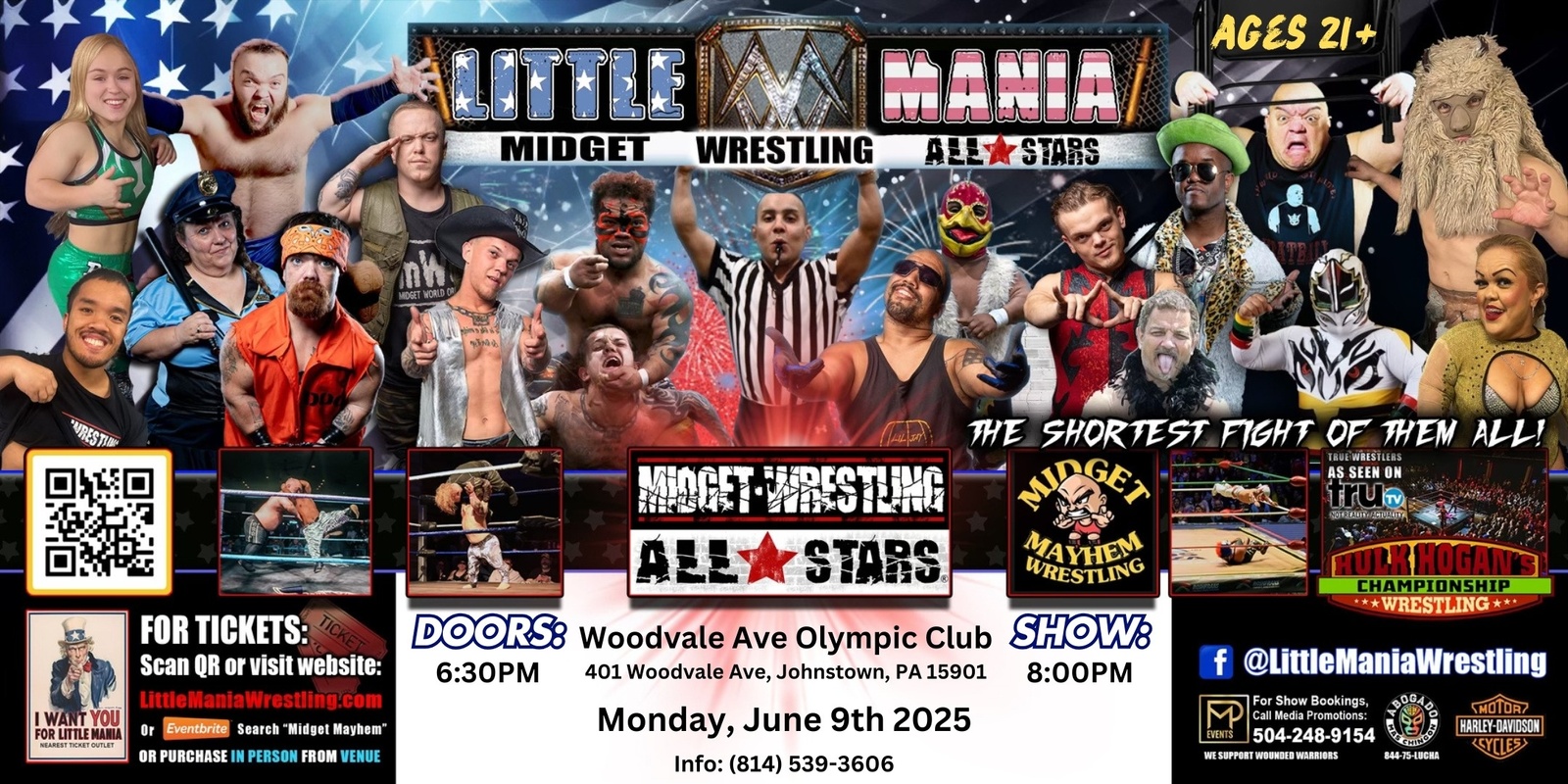 Banner image for Little Mania Wrestling: Where Little Legends Make Big Waves!  