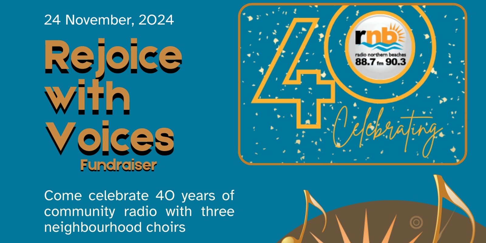 Banner image for Rejoice with Voices - Radio Northern Beaches