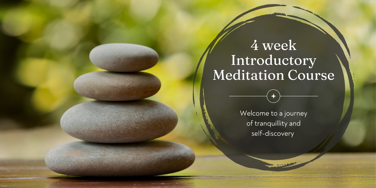 4 Week Introductory Meditation Course | Humanitix