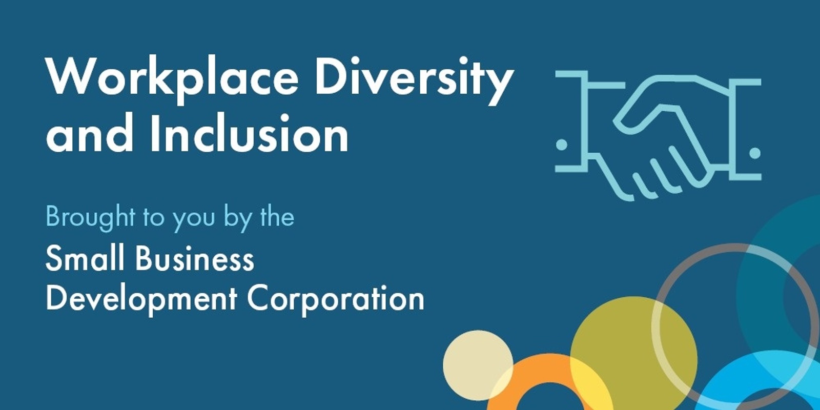 Banner image for Workplace Diversity and Inclusion