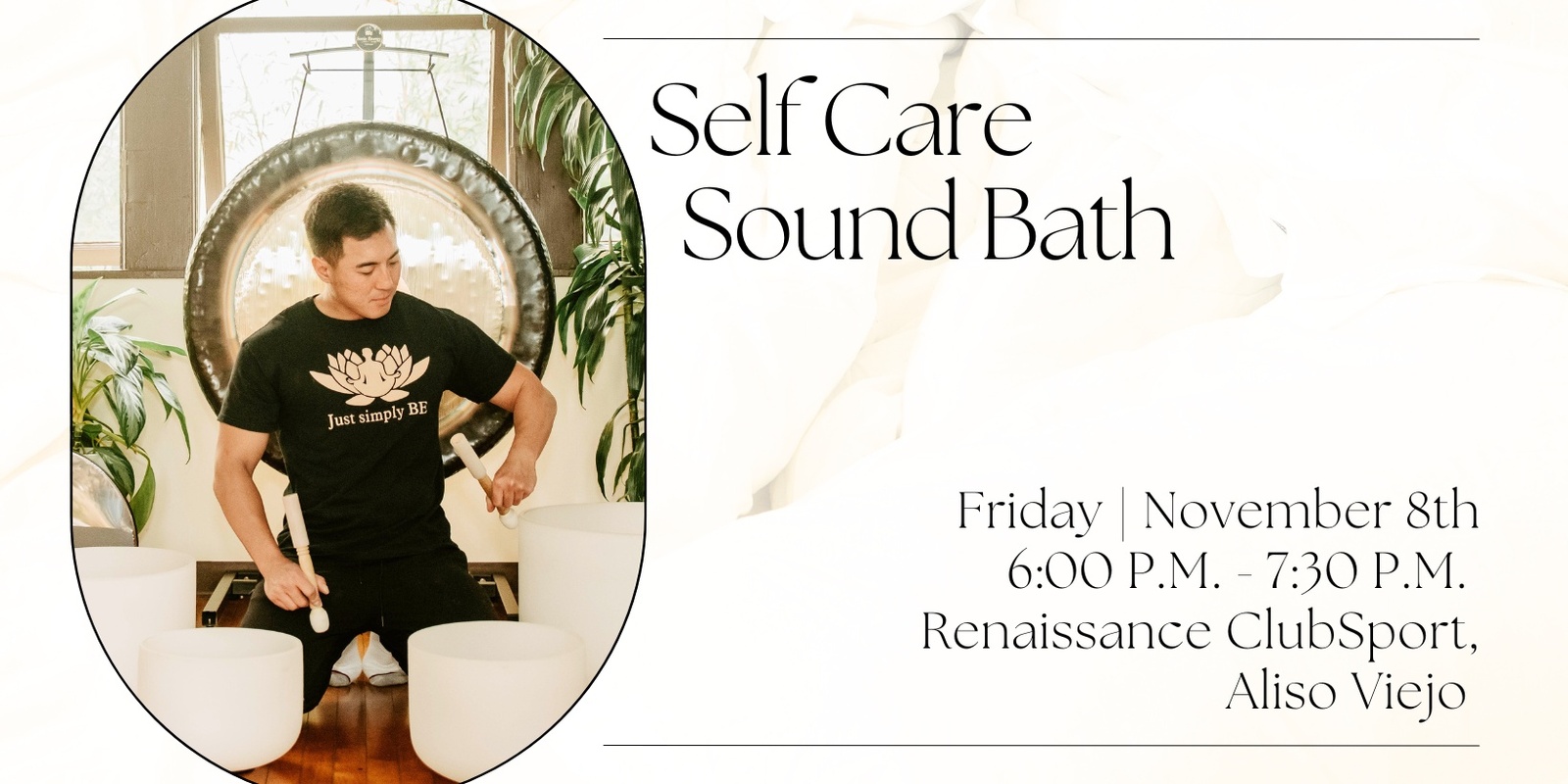 Banner image for Self Care Sound Bath (Aliso Viejo)