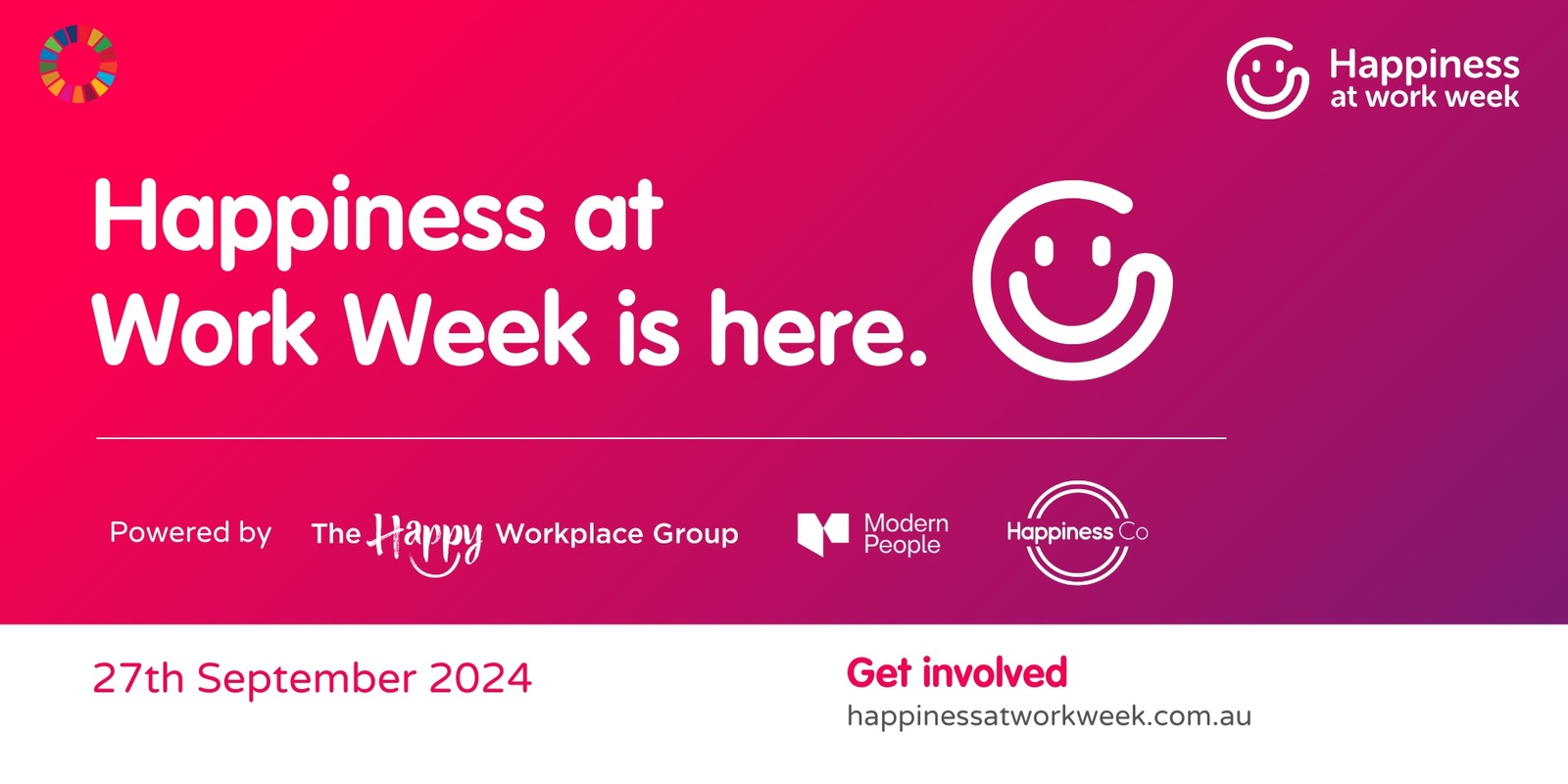 Banner image for  Festival Of Happiness at Work