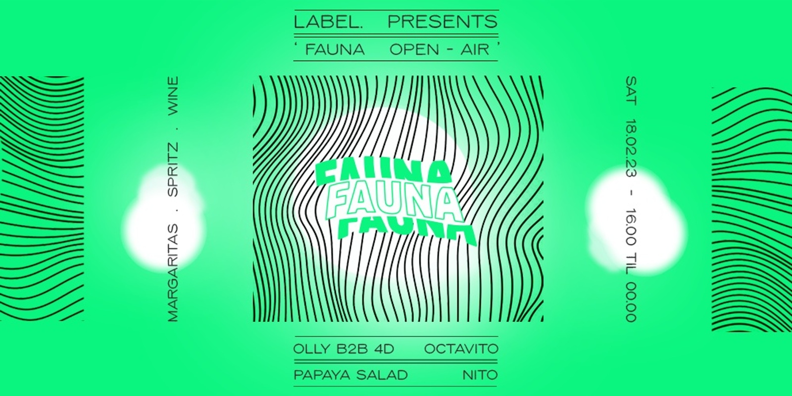 Banner image for FAUNA OPEN AIR X LABEL.