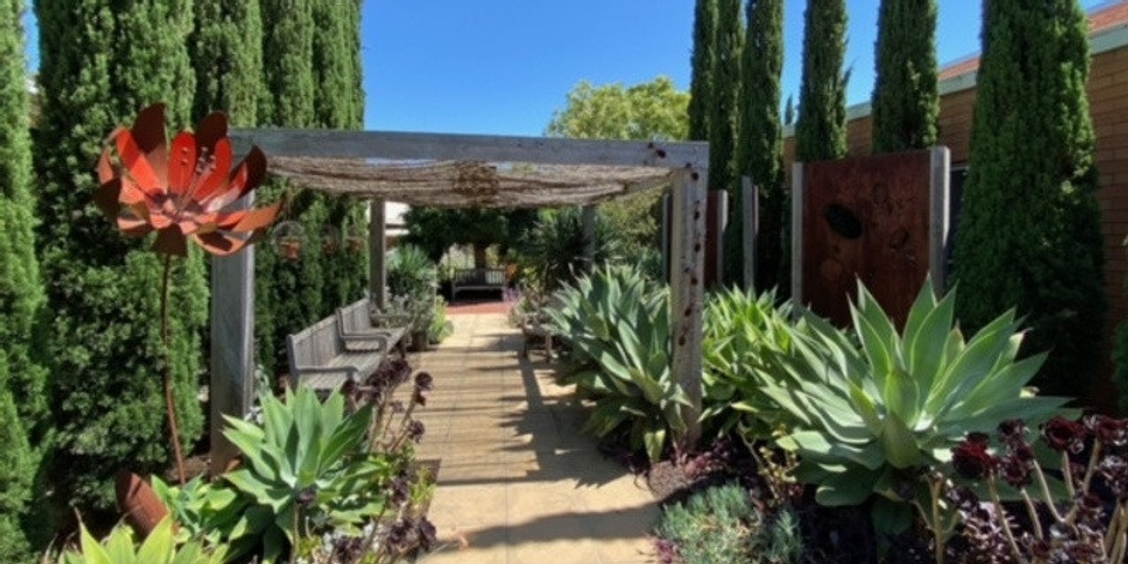 Banner image for Tour of the sensory gardens at Royal Talbot Rehabilitation Centre with Steven Wells and Sandra Schwarz