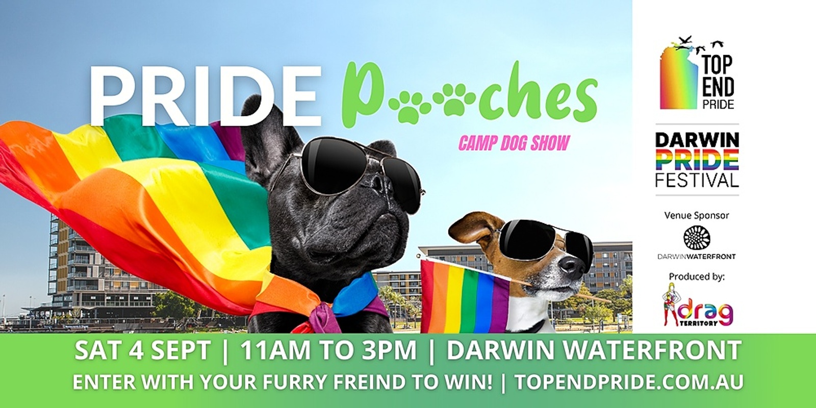 Banner image for Pride Pooches - Darwin Pride Festival