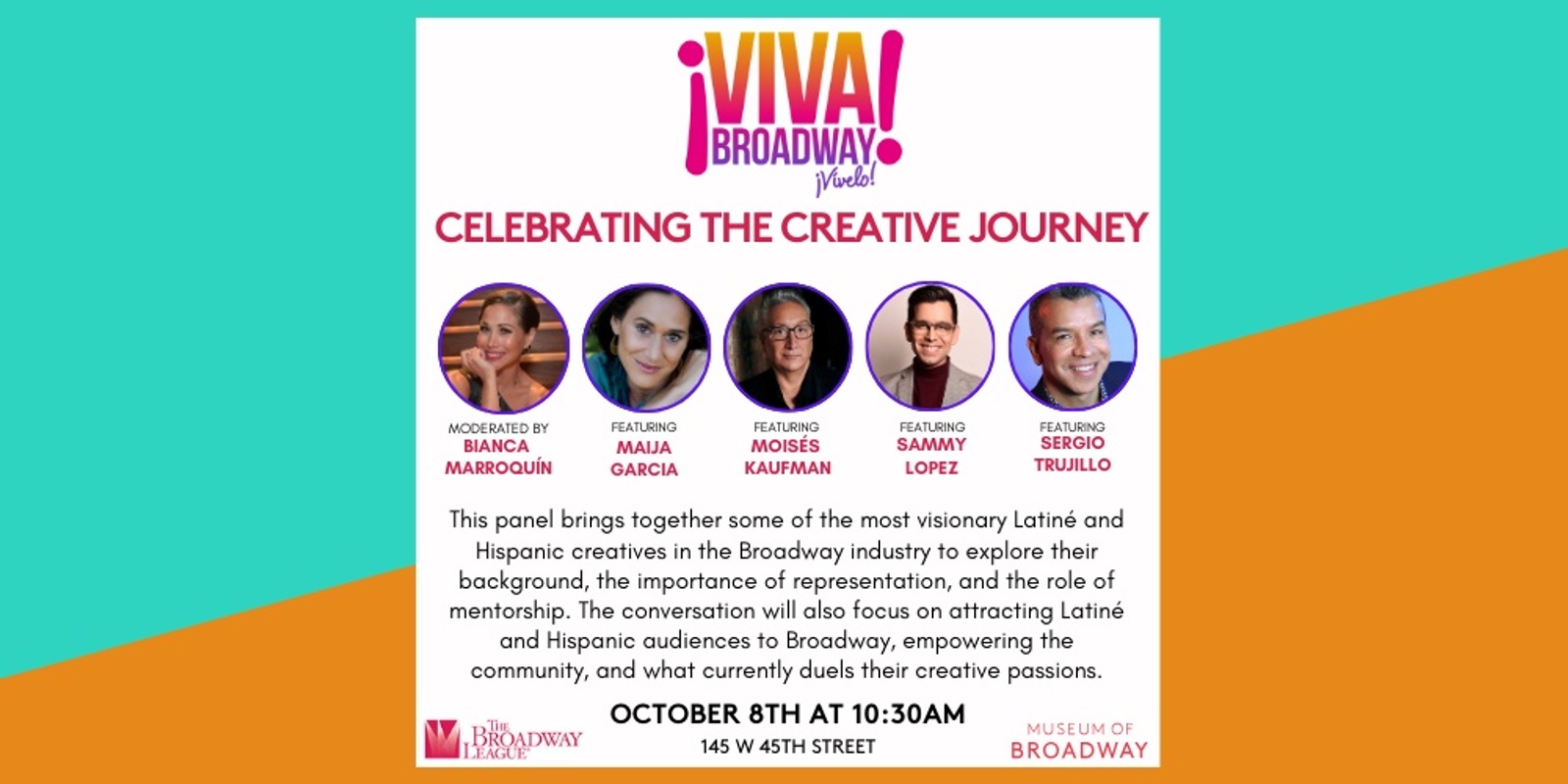 Banner image for Viva Broadway: Celebrating the Creative Journey