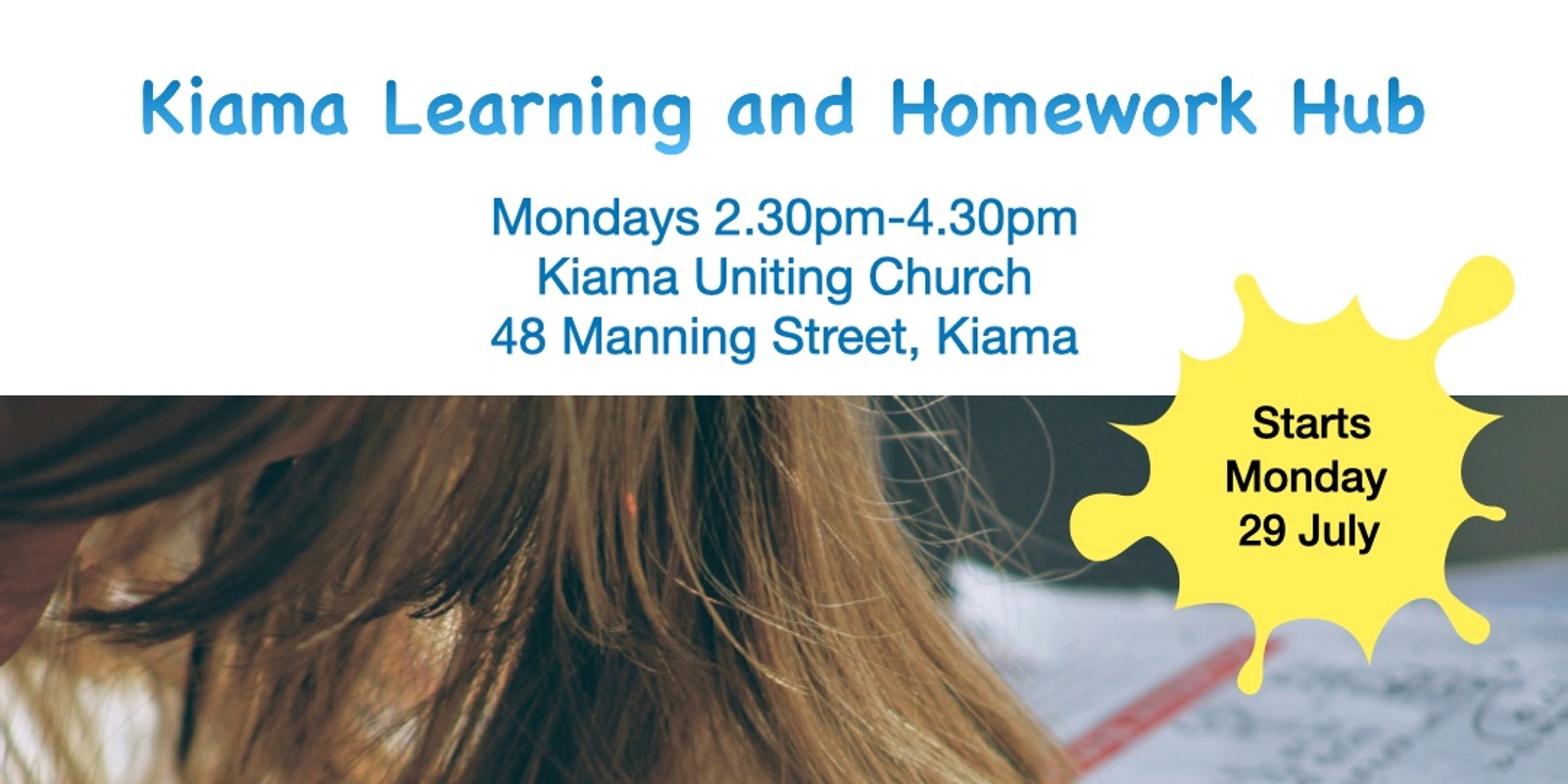 Banner image for Kiama Learning and Homework Hub