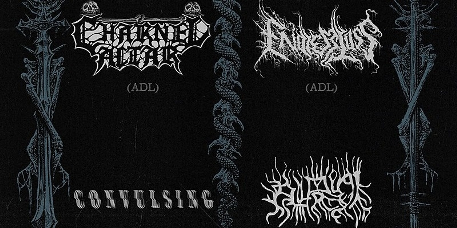 Banner image for CHARNEL ALTAR (SA) / ENDLESS LOSS (SA) / CONVULSING / PLOUGHSHARE