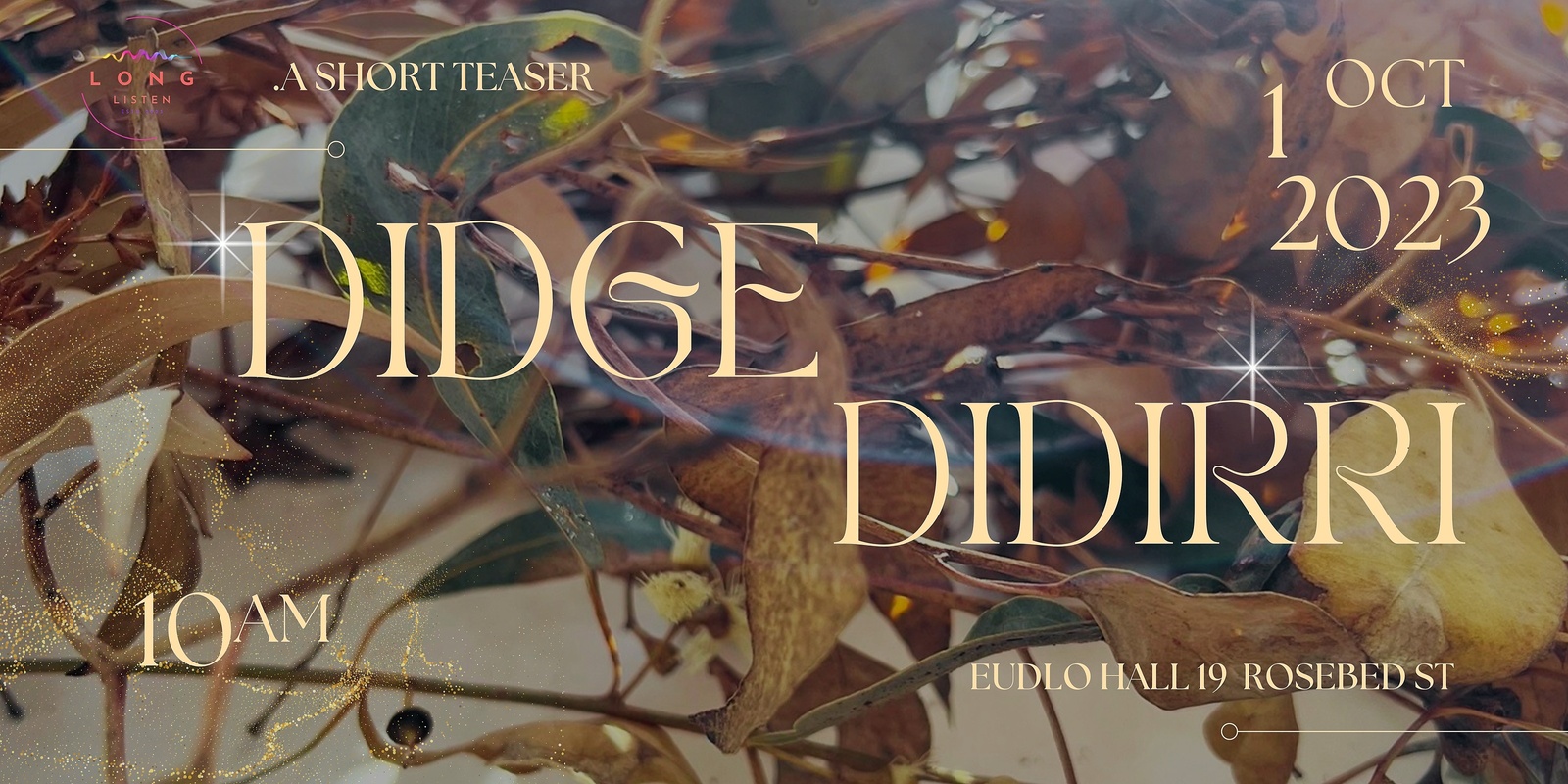 Banner image for Didge Didirri | Long Listen
