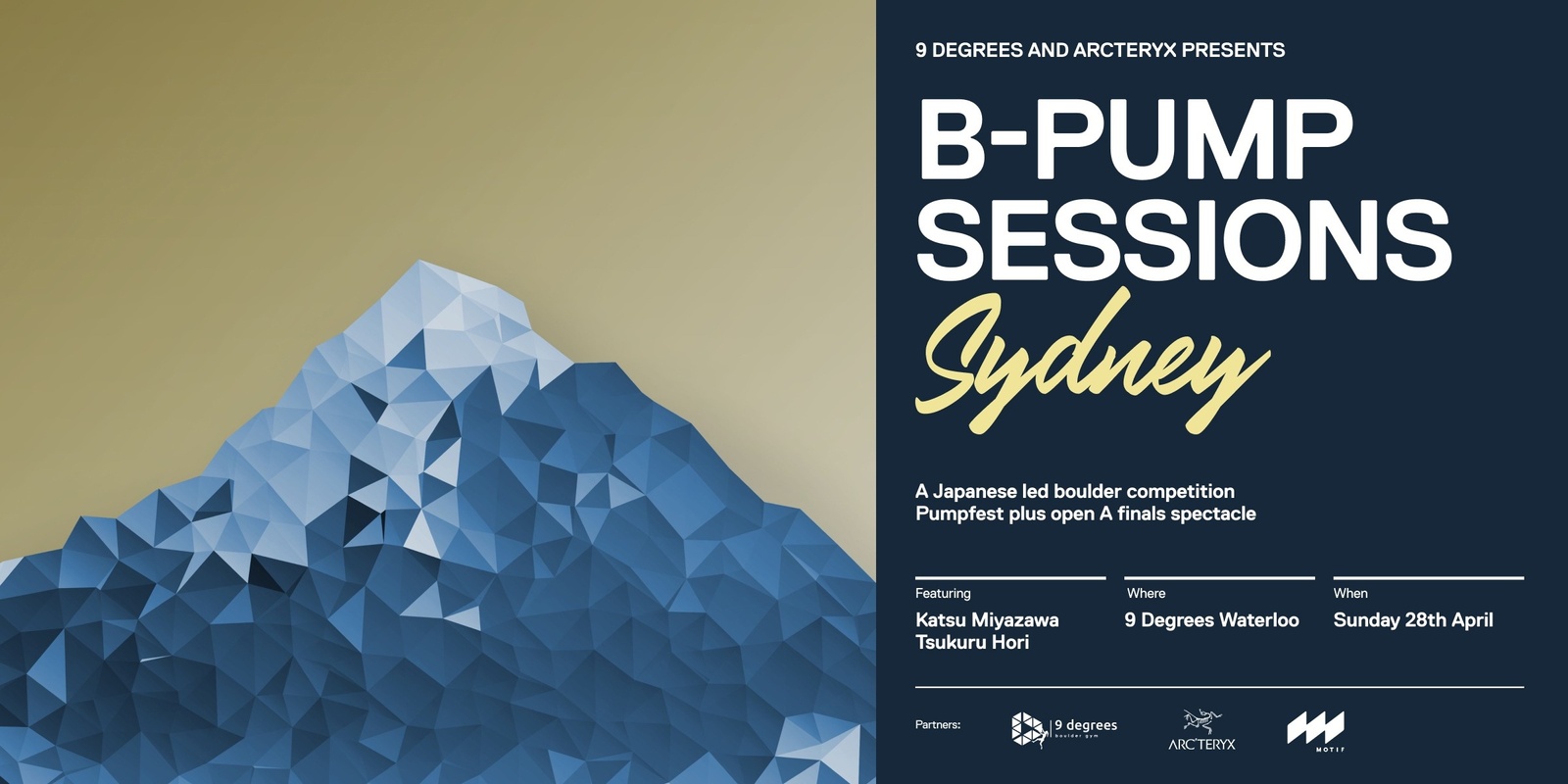 Banner image for B-PUMP Sessions Sydney 