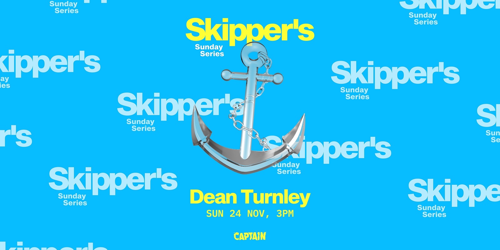 Banner image for Skipper's Sunday Series ▬ Dean Turnley