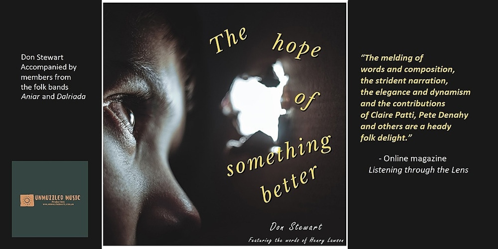Banner image for Don Stewart and The Reformers - The Hope of Something Better