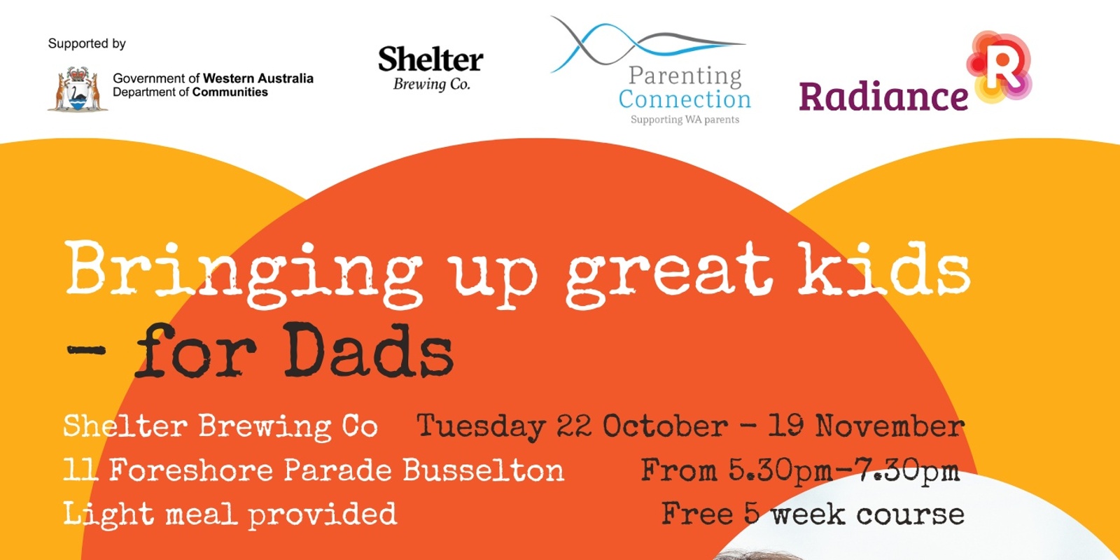 Banner image for Bringing Up Great Kids For Dads ~ First 1000 Days (Term 4, 2024)